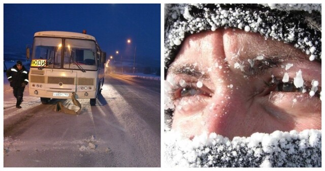 В Коми мужик замёрз насмерть после того, как его высадили из автобуса