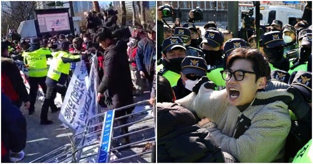 В Южной Корее фермеры подрались с полицейскими из-за запрета есть собак