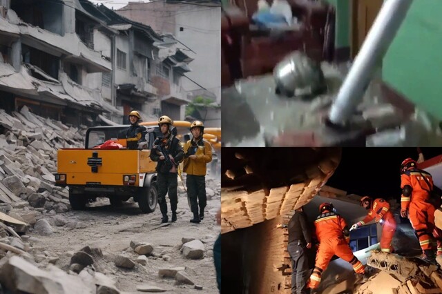 В Китае произошло мощное землетрясение, есть жертвы