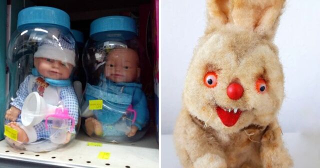 17 игрушек-крипотушек, которые были сделаны теми, кто явно не любит детей