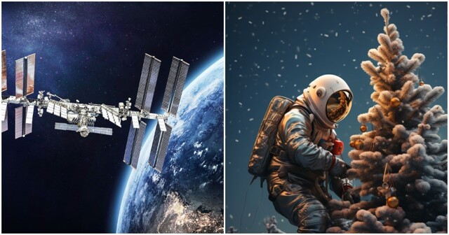 Космический новогодний привет: космонавты на МКС поздравили россиян с наступающим праздником