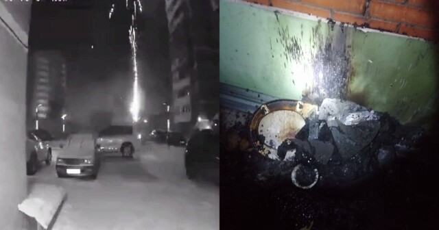 В Улан-Удэ из-за фейерверка случился пожар в многоэтажке