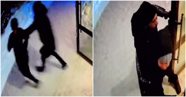 В Санкт-Петербурге бородатый мужчина напал на девушку и попытался затащить в подъезд
