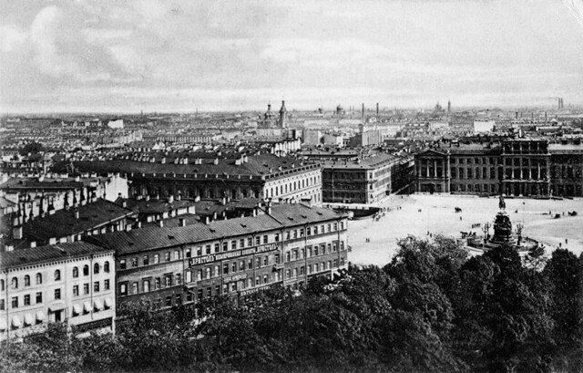 Исаакиевская площадь. Старый Петербург