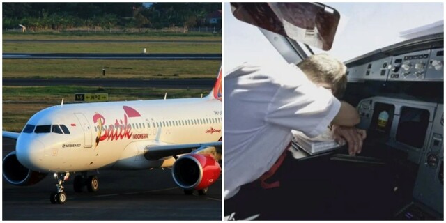 В Индонезии пилоты пассажирского самолёта уснули во время полёта