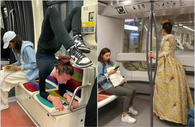 14 очень странных вещей, произошедших в метро Парижа