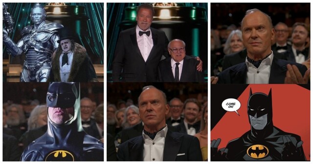 Пингвин и Мистер Фриз встретили Бэтмена на Оскаре