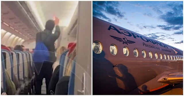 Российский самолёт вернулся в аэропорт из-за танцевавшего пассажира