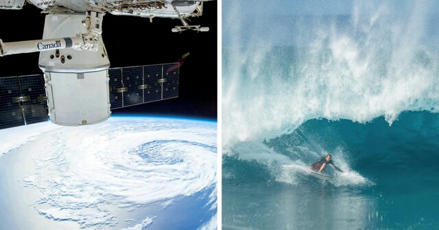 Сёрферы со всего мира оседлали глобальную волну, вызванную Эль-Ниньо