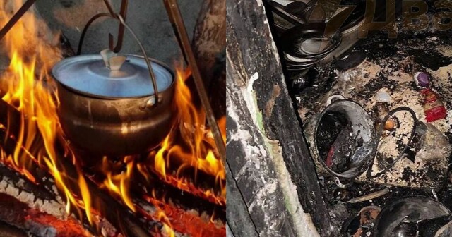 Жительница Северодвинска решила приготовить еду на костре - и сожгла квартиру
