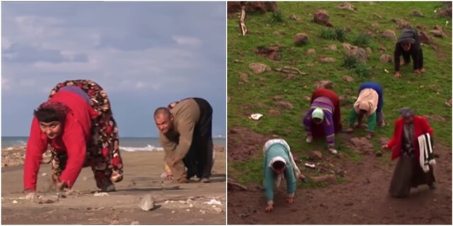 Семья из Турции, которая ходит на четвереньках, поразила мир