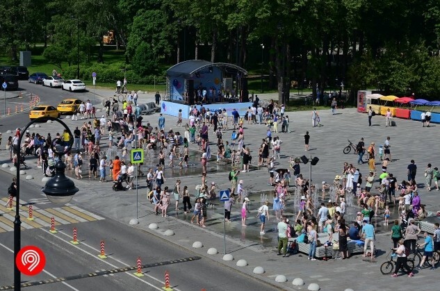 Интерактивная площадка и жара в Москве: все в один День защиты детей
