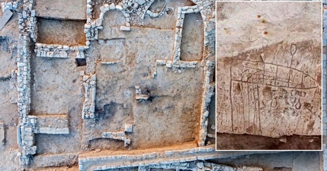 Израильские археологи обнаружили рисунки, оставленные христианами 1500 лет назад