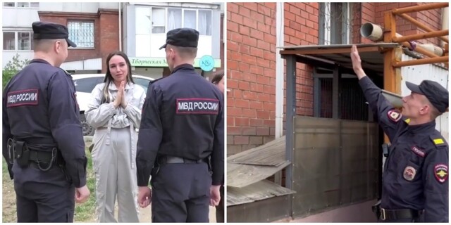 В Иркутске полицейские спасли из огня трёх детей и мать, пытавшуюся к ним прорваться