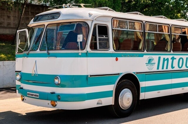 Единственный в России отреставрированный автобус ЛАЗ-697М "Турист"⁠⁠
