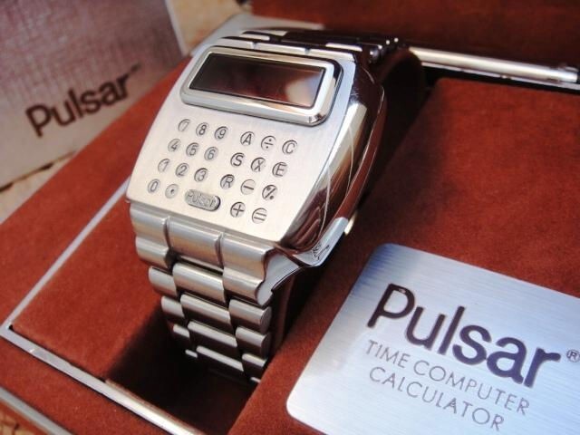 Pulsar Calculator Watch: первые часы-калькулятор