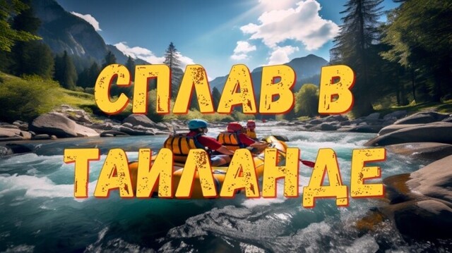 Сплав в Таиланде