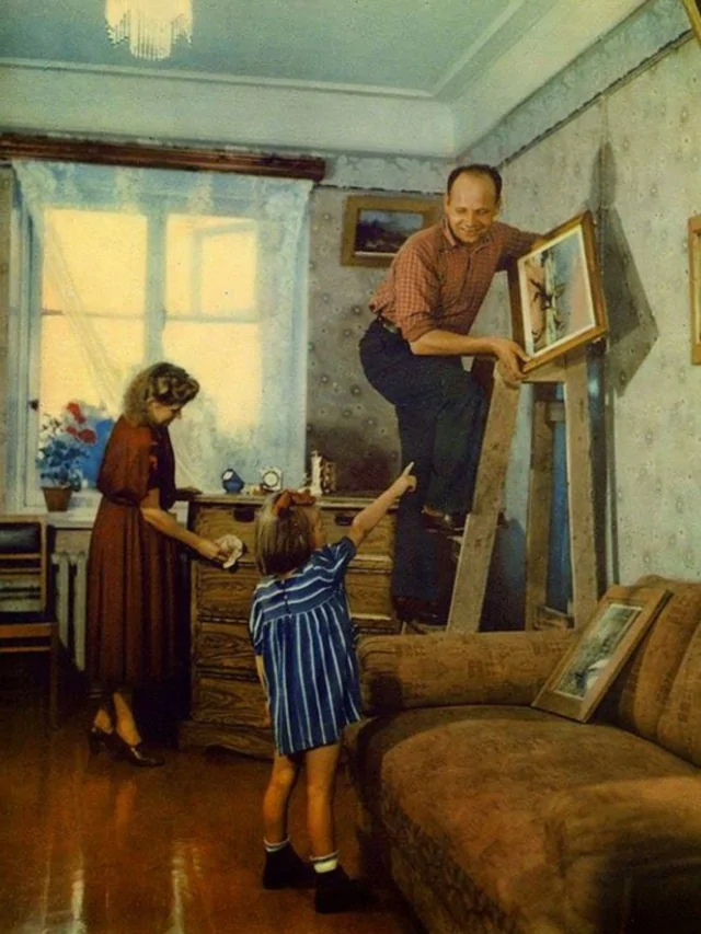 «В новой квартире», 1953 год