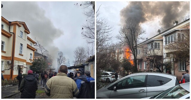 В Туапсе произошёл взрыв газа в жилом доме