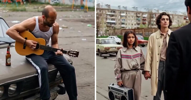 Если бы голливудские актёры жили в России