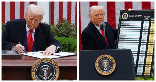 "Наступает золотая эпоха Америки": Дональд Трамп ввёл новые тарифы на импорт, которые могут изменить мировую торговлю