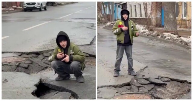 Власти Самары отремонтируют дороги после жалобы 11-летнего школьника