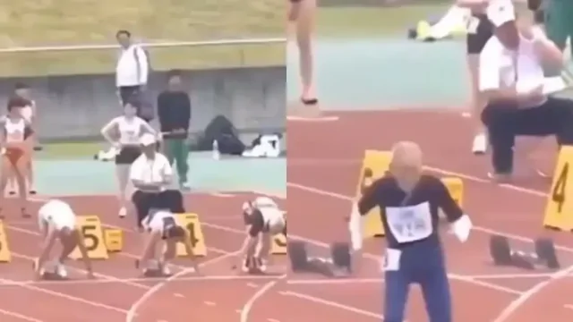 Бег самурая: 102-летний Седзи Томихиса участвует в забеге