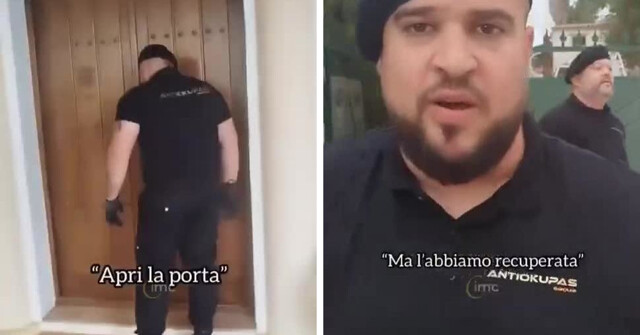 В Испании  одним из самых прибыльных бизнесов для крепких мужчин стало выселение нелегальных жильцов