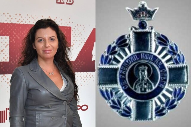 Патриарх Кирилл наградил Маргариту Симоньян церковным орденом