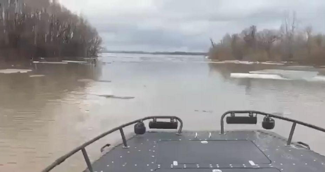 Аэролодка перевернулась под Новокузнецком