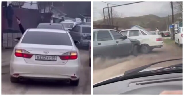 В Карачаево-Черкессии участники свадебного кортежа устроили безумные гонки со стрельбой и поплатились