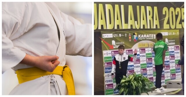 13-летний украинский каратист отказался от официального фото и рукопожатия со спортсменами из РФ и ОАЭ