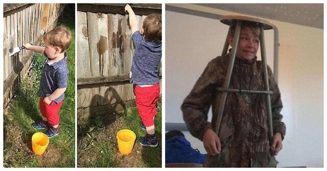 17 забавных фотографий, которые демонстрируют, что дети те ещё комики