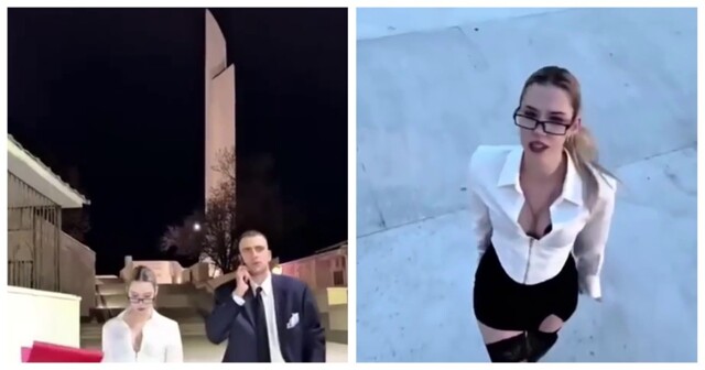 В Крыму полиция проверяет блогершу, снявшую клип на песню Instasamki у  обелиска «Городу-Герою Севастополю»