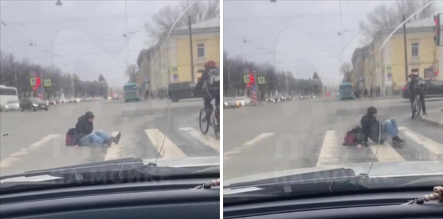 Новый метод пересечения дороги