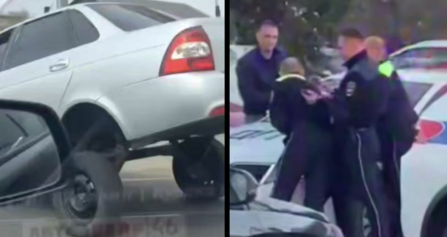 "А думал так можно":  в Курске задержан 17-летний подросток, который приподнял зад ВАЗа