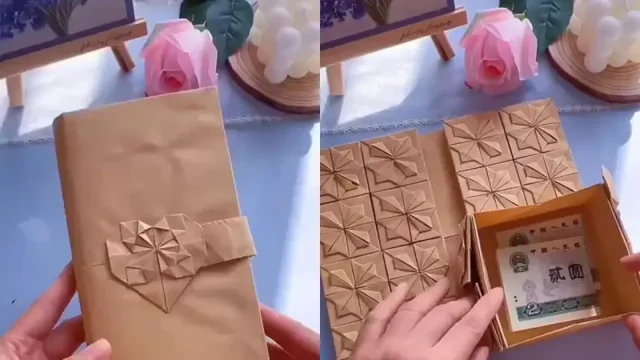Кошелёк из бумаги