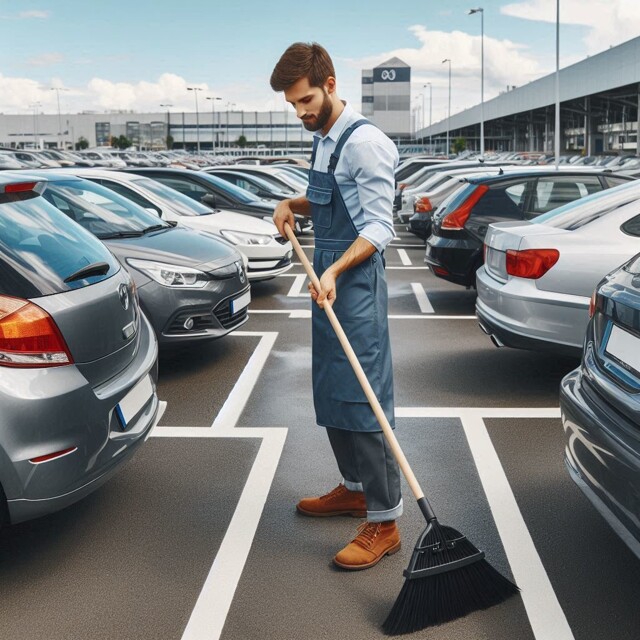 Про то, как воруют дворники