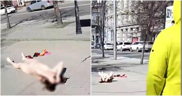 Сибирячка решила принять солнечные ванны, но прохожие обнаженку не оценили