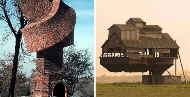 15 фотографий необычных зданий, задумку которых сложно понять простому человеку