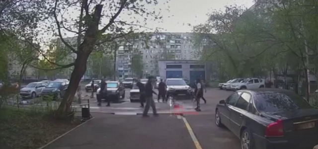 Драка на парковке в Нижнем Новгороде