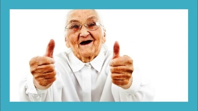 Довольно забавная ситуация с бабушкой