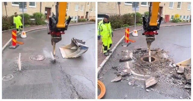 Замена дорожного люка