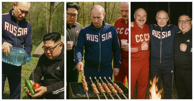 Президенты поехали на шашлыки на майские праздники