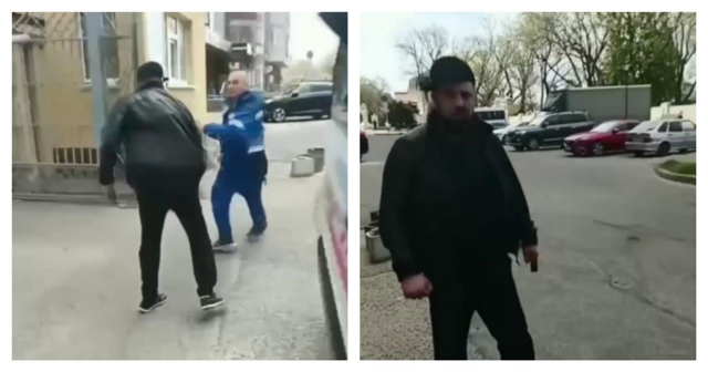 Мужчина напал на бригаду скорой помощи