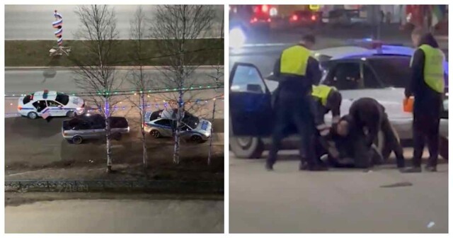 GTA VI в Ухте: полицейские устроили погоню со стрельбой за пьяным гонщиком на Audi