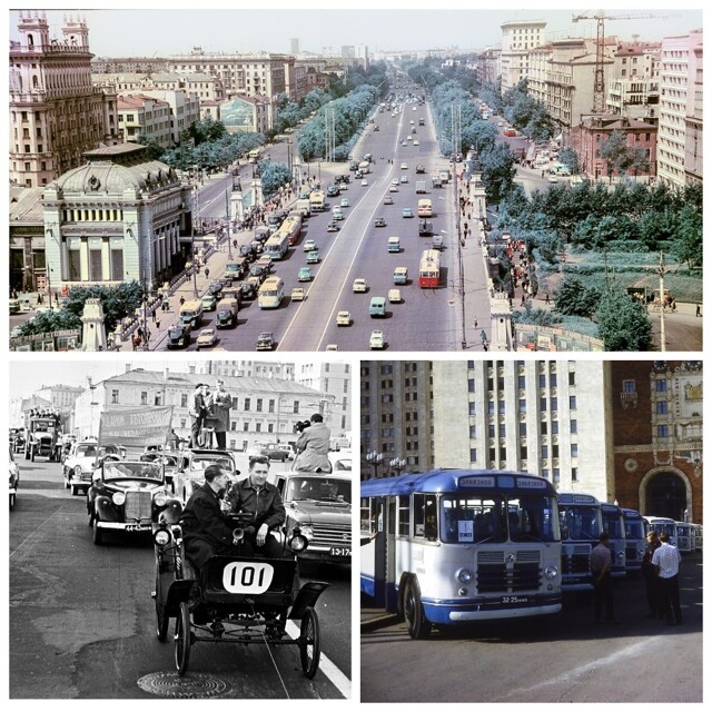 Прогулка по&nbsp;Москве 1966 года