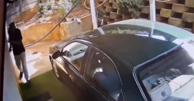 Вор обнаружил неприятный сюрприз возле дома женщины