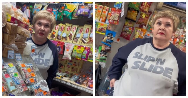 Покупатель проверил сотрудницу магазина на знание английского языка