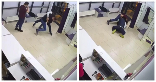В Подмосковье кавказцы пытались похитить товар, а потом жестоко избили полицейского, который хотел их остановить